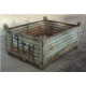 42" x 53" x 18" Corrugated Steel Container