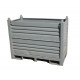 23" x 50" x 30" Corrugated Steel Container