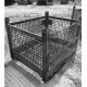 42" x 53" x 28" Rigid Wire Basket with Runners