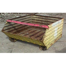 40" x 48" x 18" Taper Nose Steel Container