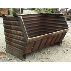 42" x 30" x 23" Taper Nose Steel Container